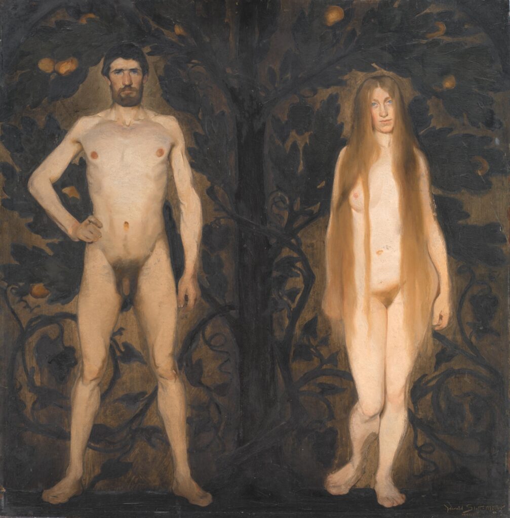 Adam and Eve by Moller